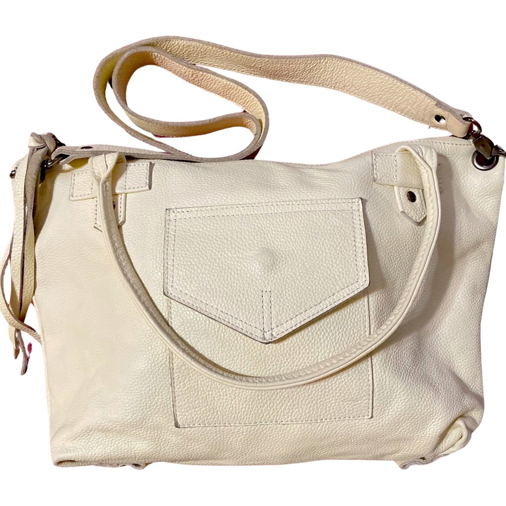 ALLISON BURNS LEATHER CROSSBODY BAG